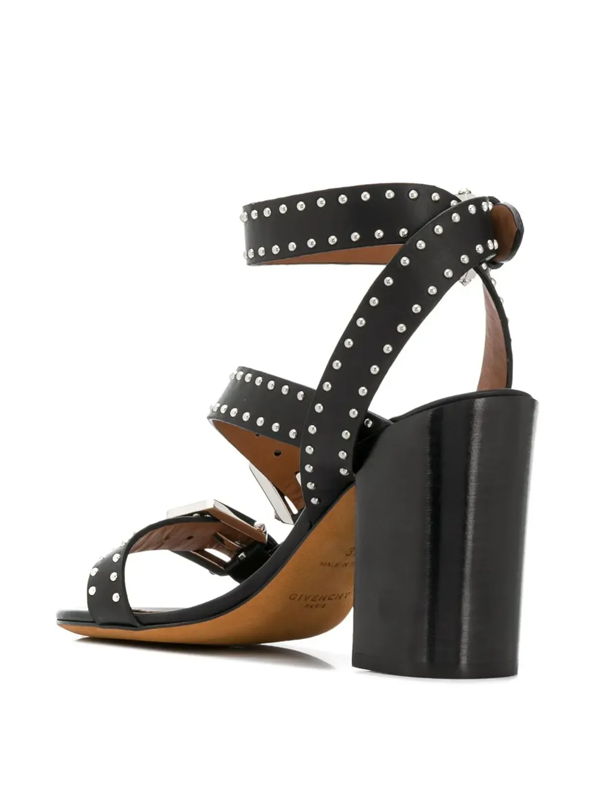 Givenchy バックルディテールサンダル - Black - 画像3