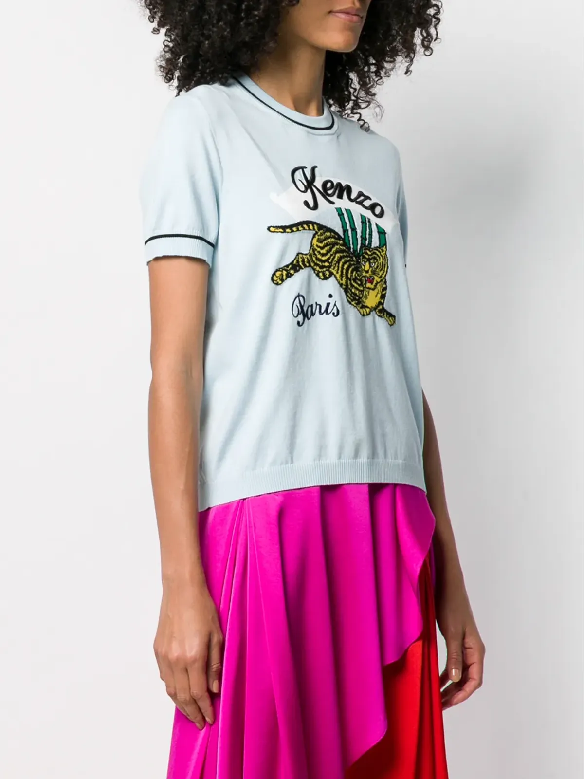 Kenzo 刺繍タイガーロゴ Tシャツ - 画像3