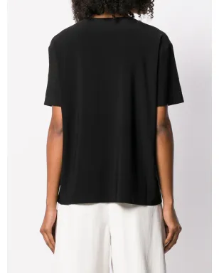 Norma Kamali スクープネックTシャツ - サムネイル4