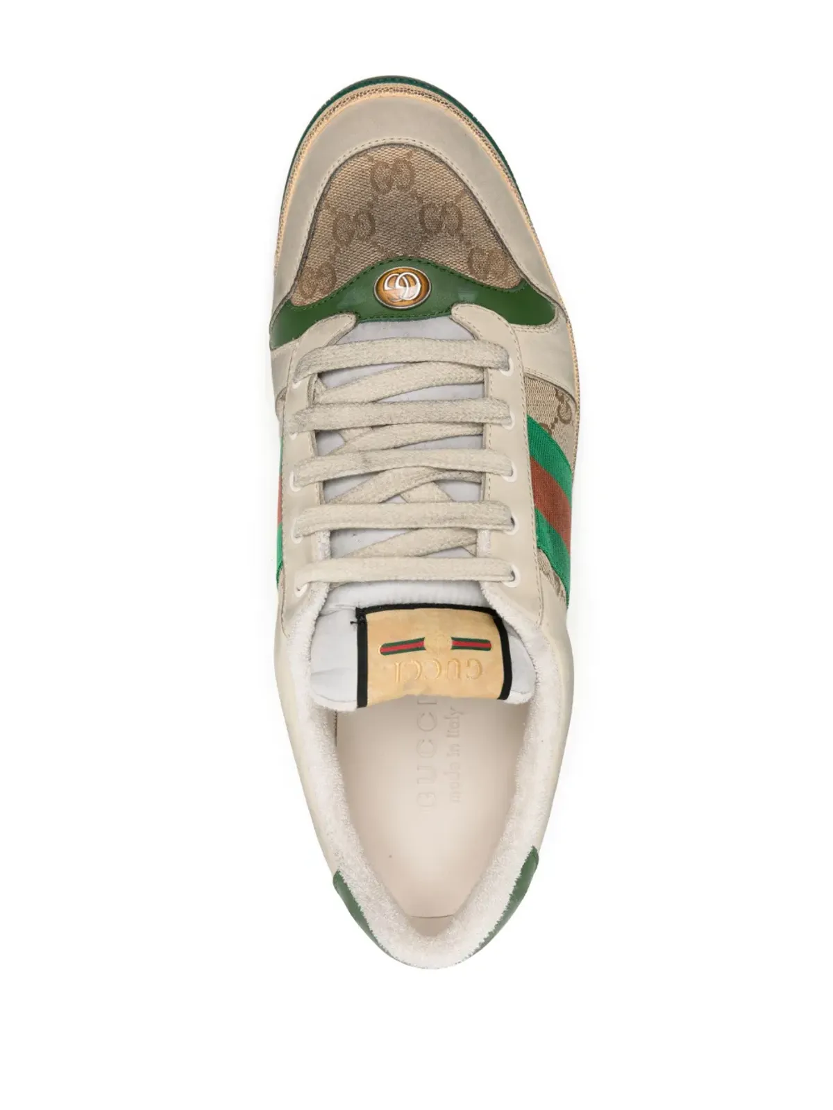 Gucci Screener レザー スニーカー - 画像4