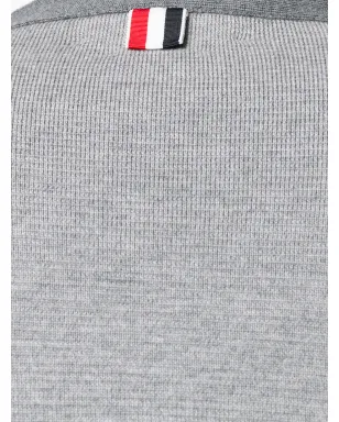 Thom Browne ファンミックスメリノカーディガン - サムネイル5