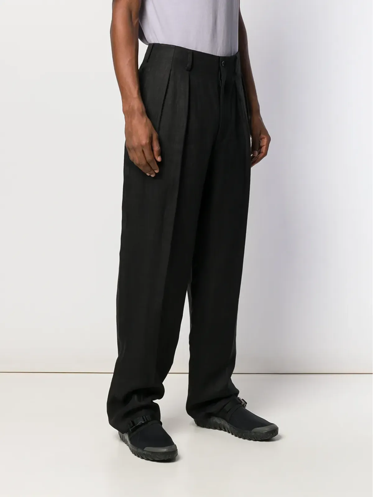 Yohji Yamamoto ストレートレッグジーンズ - 画像3