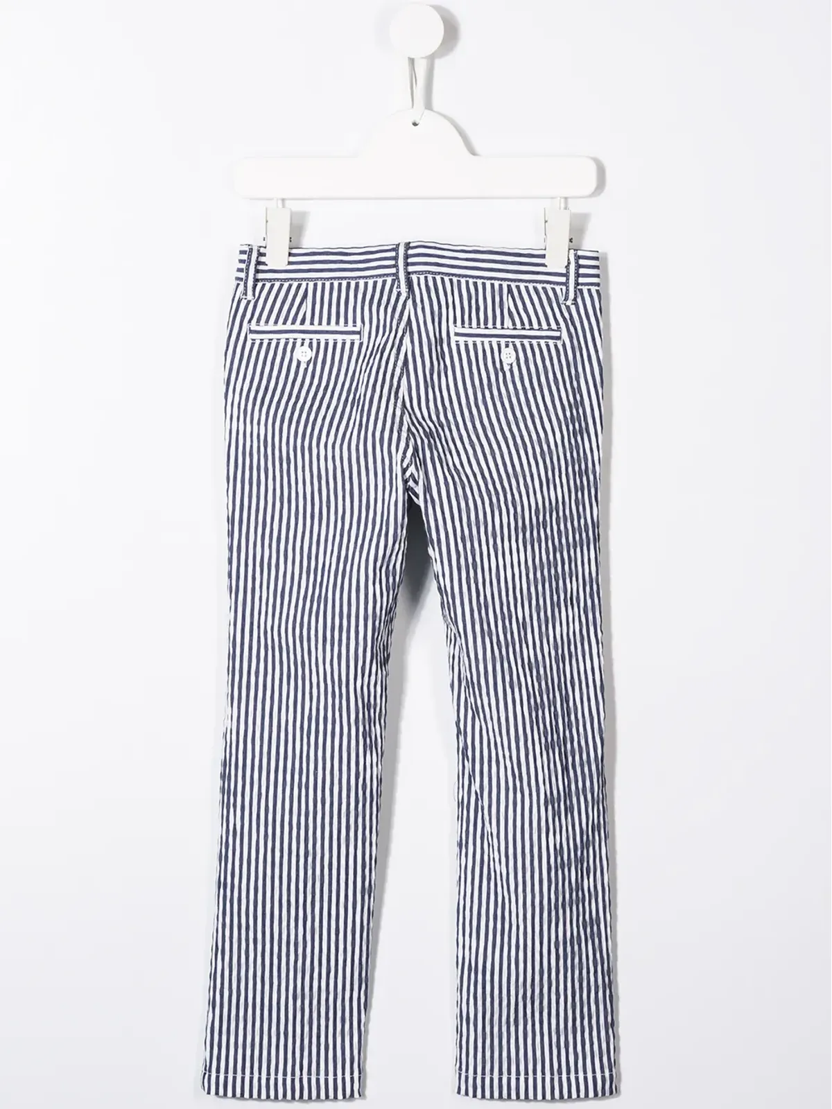 Il Gufo ボーイズ ストライプ柄ストレートパンツ - 画像2