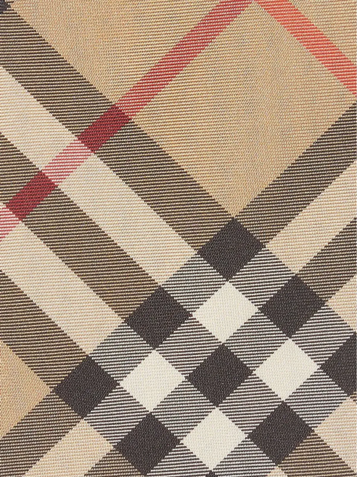 Burberry モダンカット ヴィンテージチェック シルクタイ - ブラウン - 画像2