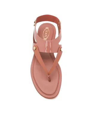 Tod's トングサンダル - ピンク - サムネイル4