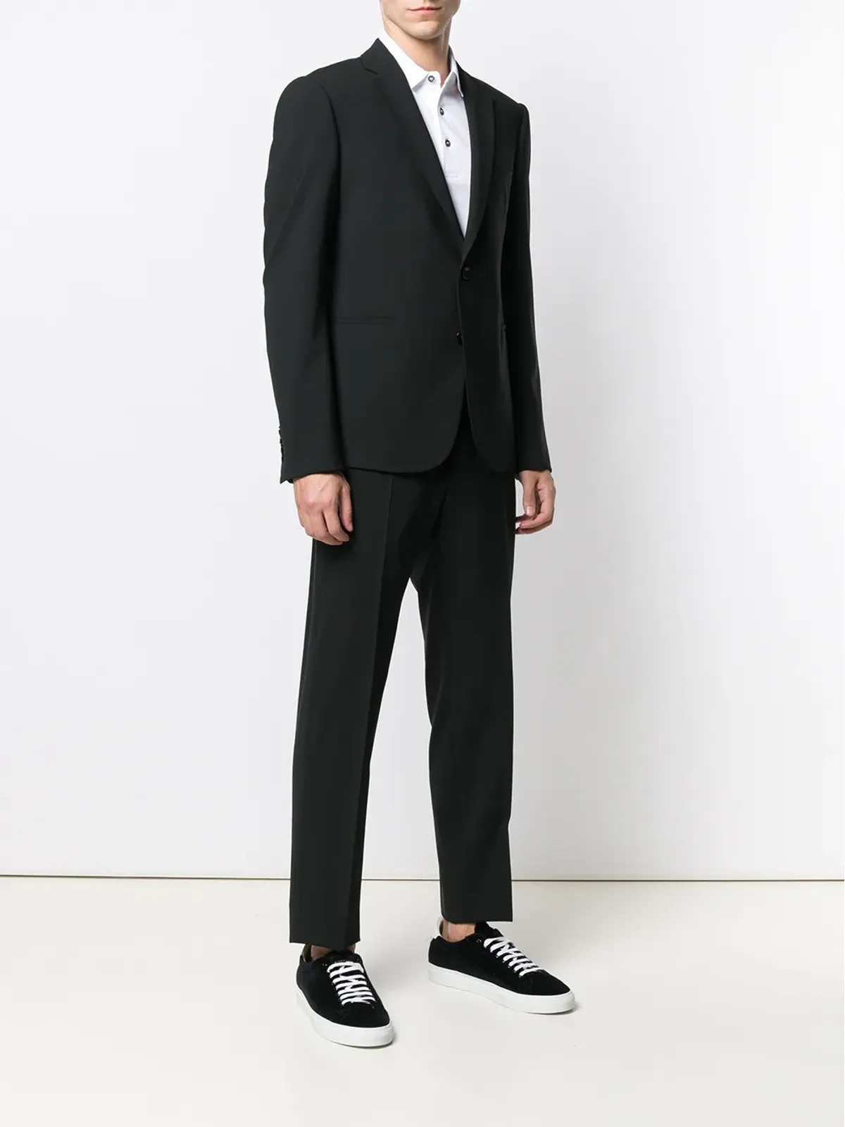 Emporio Armani ツーピース フォーマルスーツ ブラック - 画像3