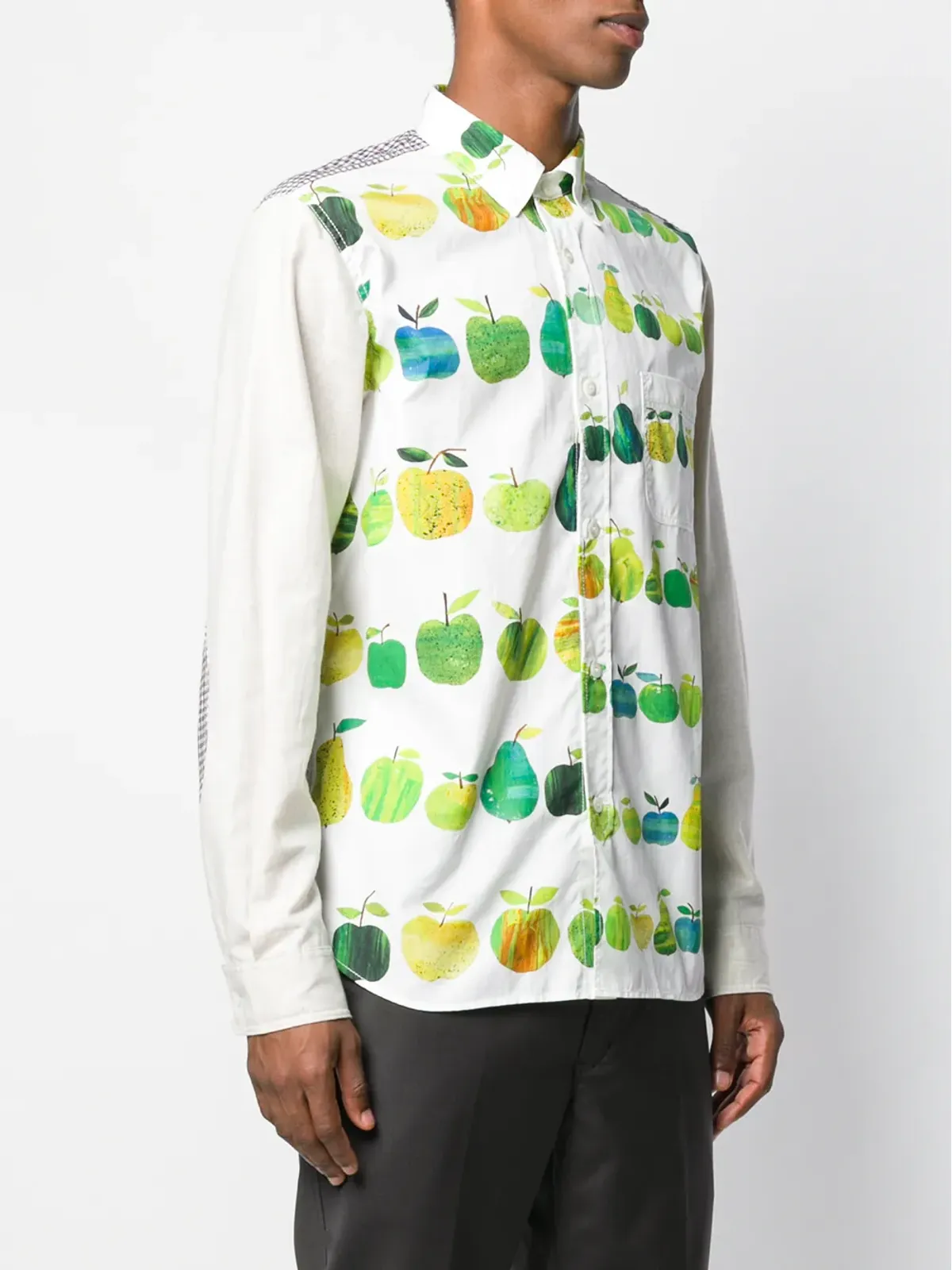 Junya Watanabe MAN アップルプリントシャツ - 画像3
