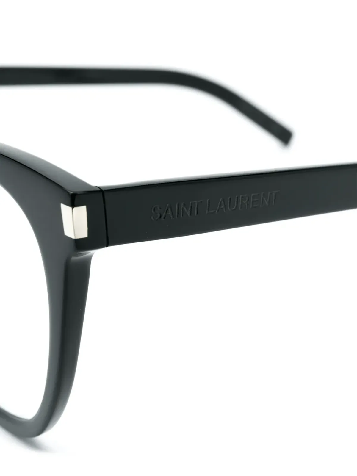 Saint Laurent Eyewear SL287 Slim メガネ ブラック - 画像3