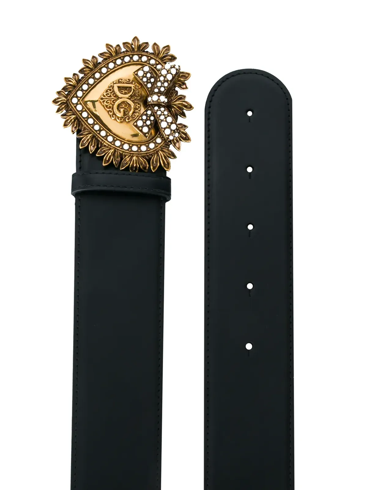 Dolce & Gabbana Devotion レザーベルト - 画像2