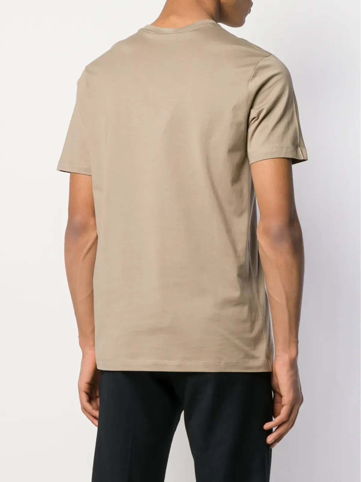 Paul & Shark ロゴパッチTシャツ ベージュ - 画像4