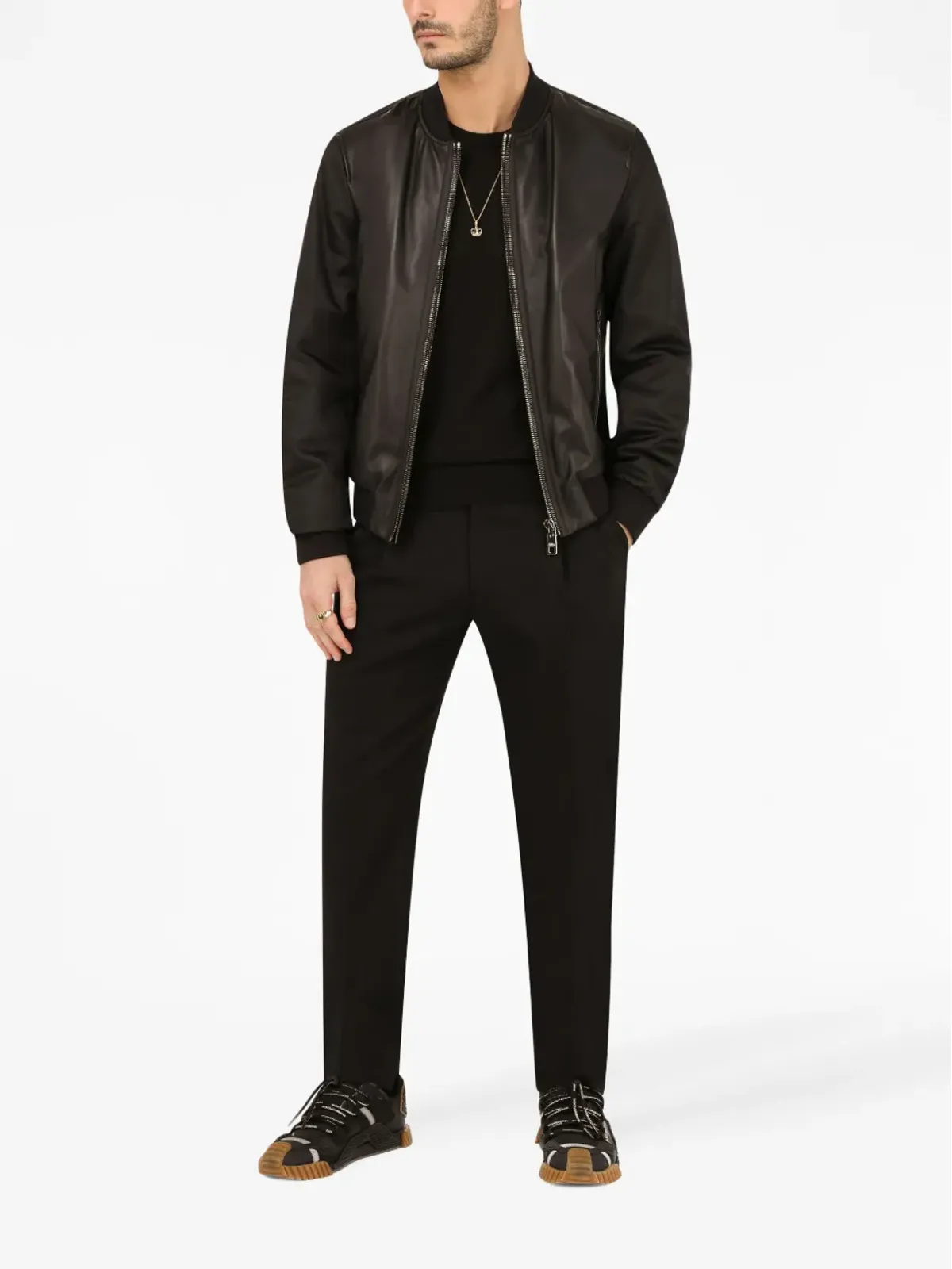 Dolce & Gabbana ラウンドネック カシミヤセーター - 画像2