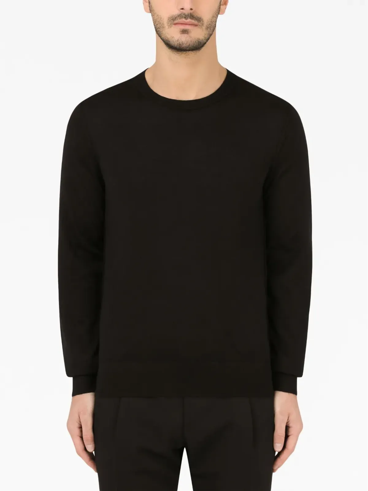 Dolce & Gabbana ラウンドネック カシミヤセーター - 画像3