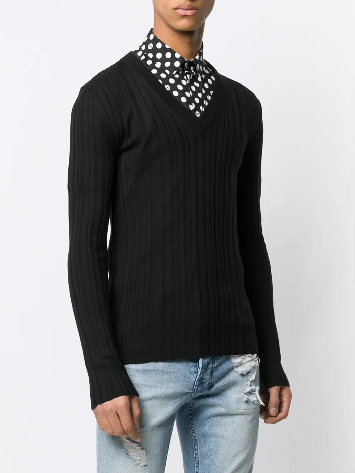 Dolce & Gabbana Vネックジャンパー - 画像3