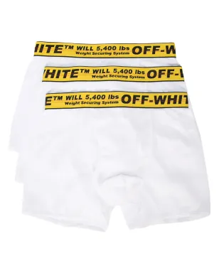 Off-White ボクサーブリーフ 三枚組 - サムネイル1