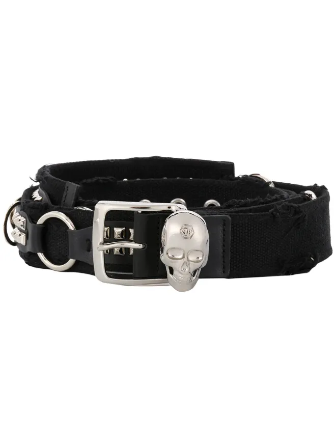 Philipp Plein Philipp Plein ダブルレイヤードベルト - ブラックの商品画像