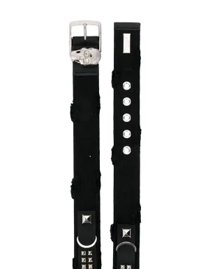 Philipp Plein ダブルレイヤードベルト - ブラック - サムネイル2