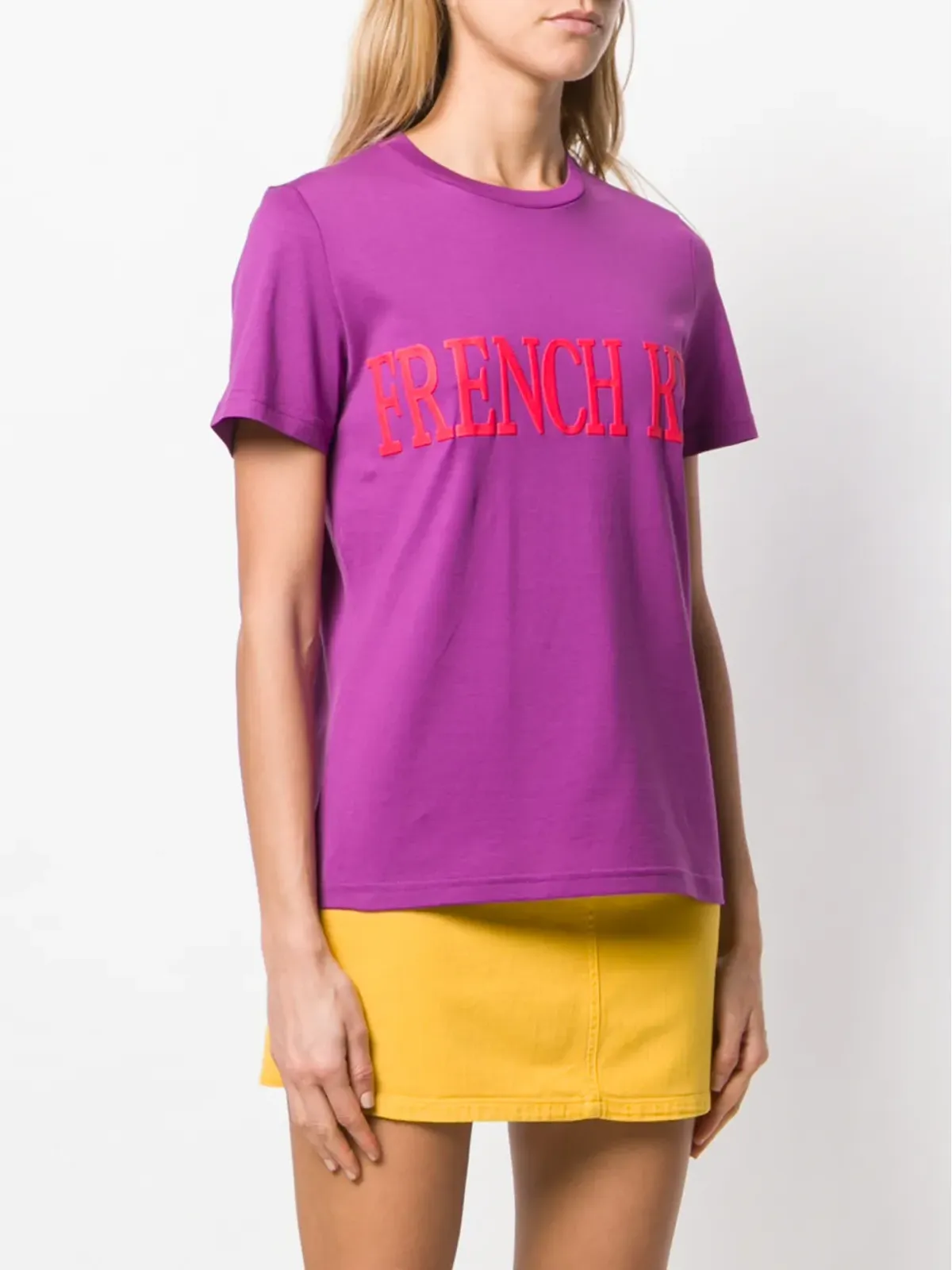 Alberta Ferretti フレンチキスプリントTシャツ - 画像3