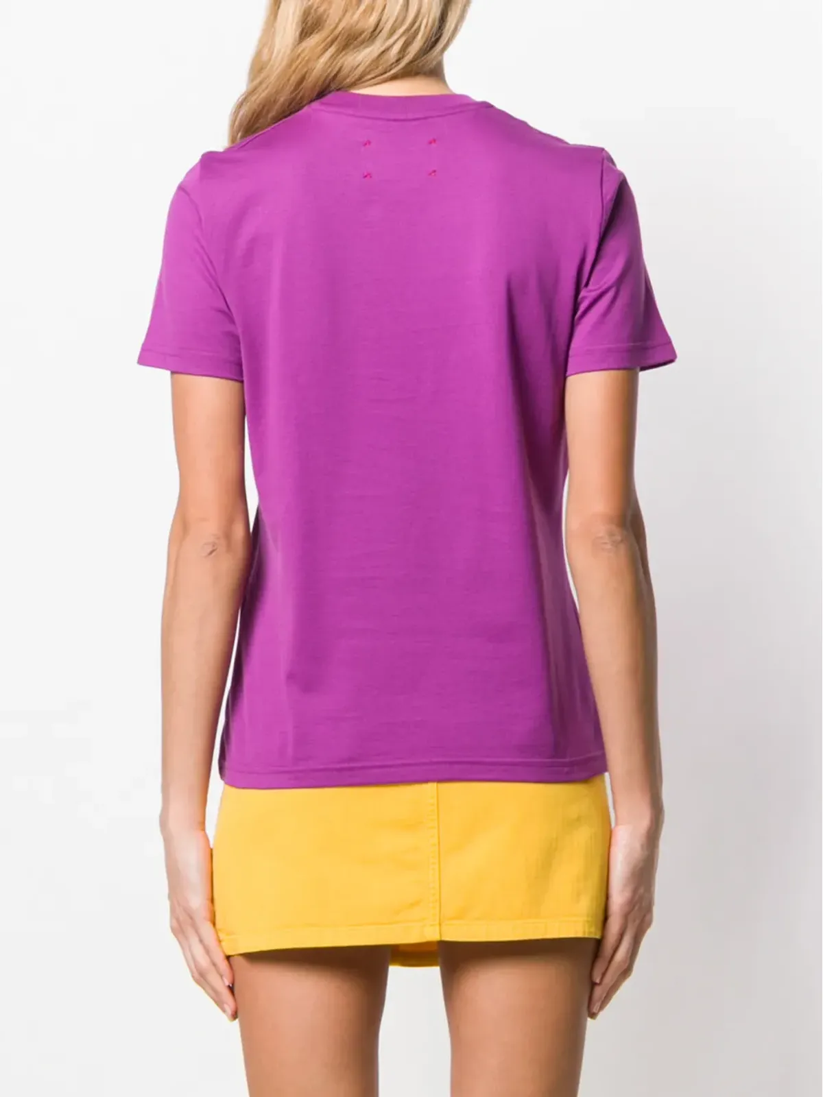 Alberta Ferretti フレンチキスプリントTシャツ - 画像4