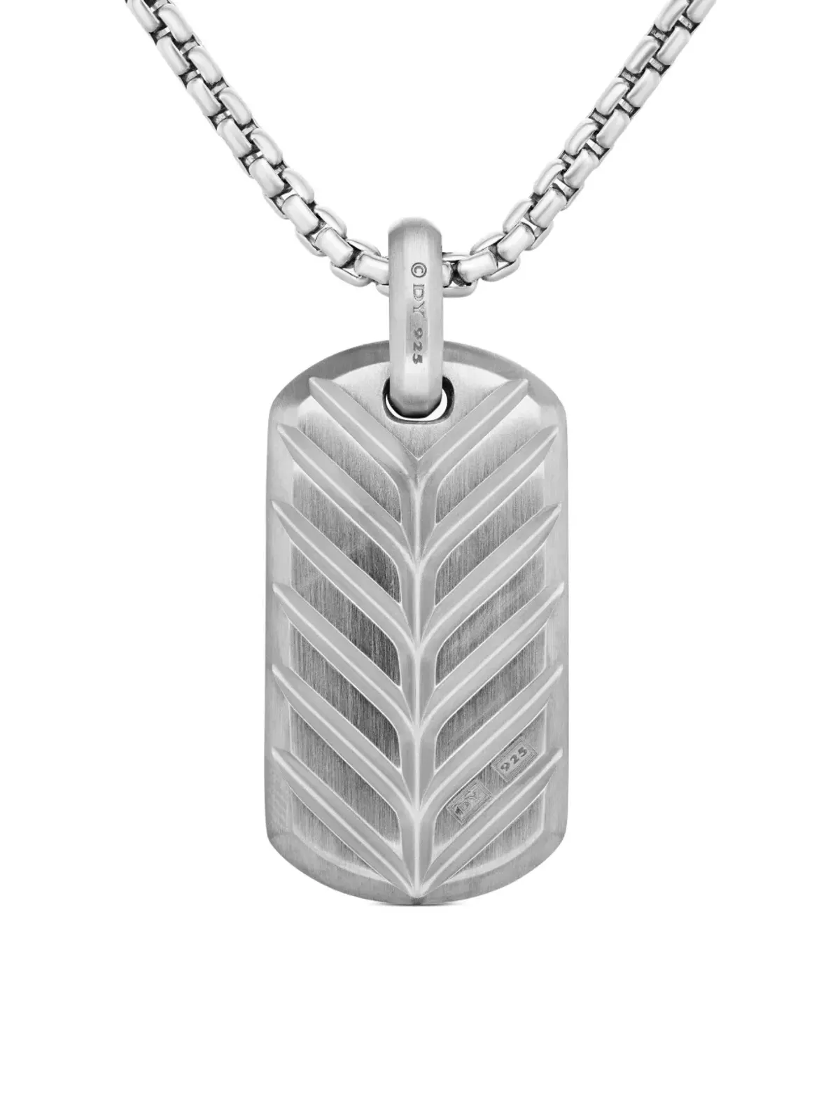 David Yurman デイビッド ユアマン Chevronタグ ペンダント - 画像4