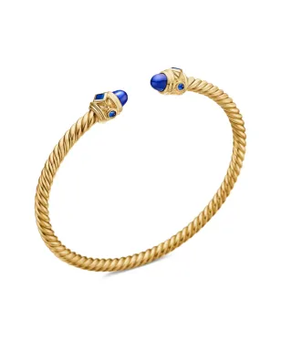 David Yurman 18kt イエローゴールド レネサンス Cablespira ブレスレット - サムネイル4