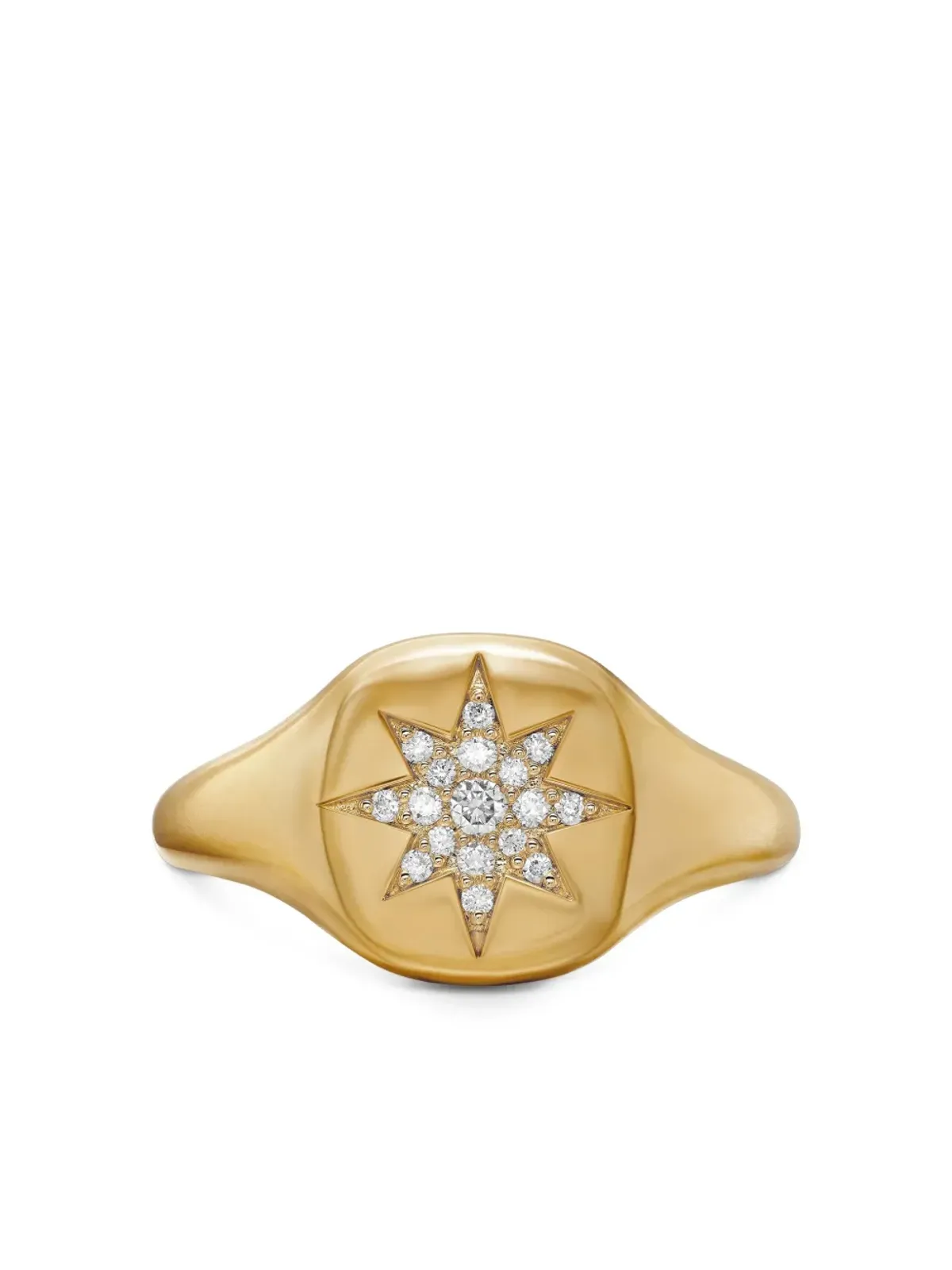 David Yurman Cable Collectibles コンパス ダイヤモンド ピンキーリング - 画像5