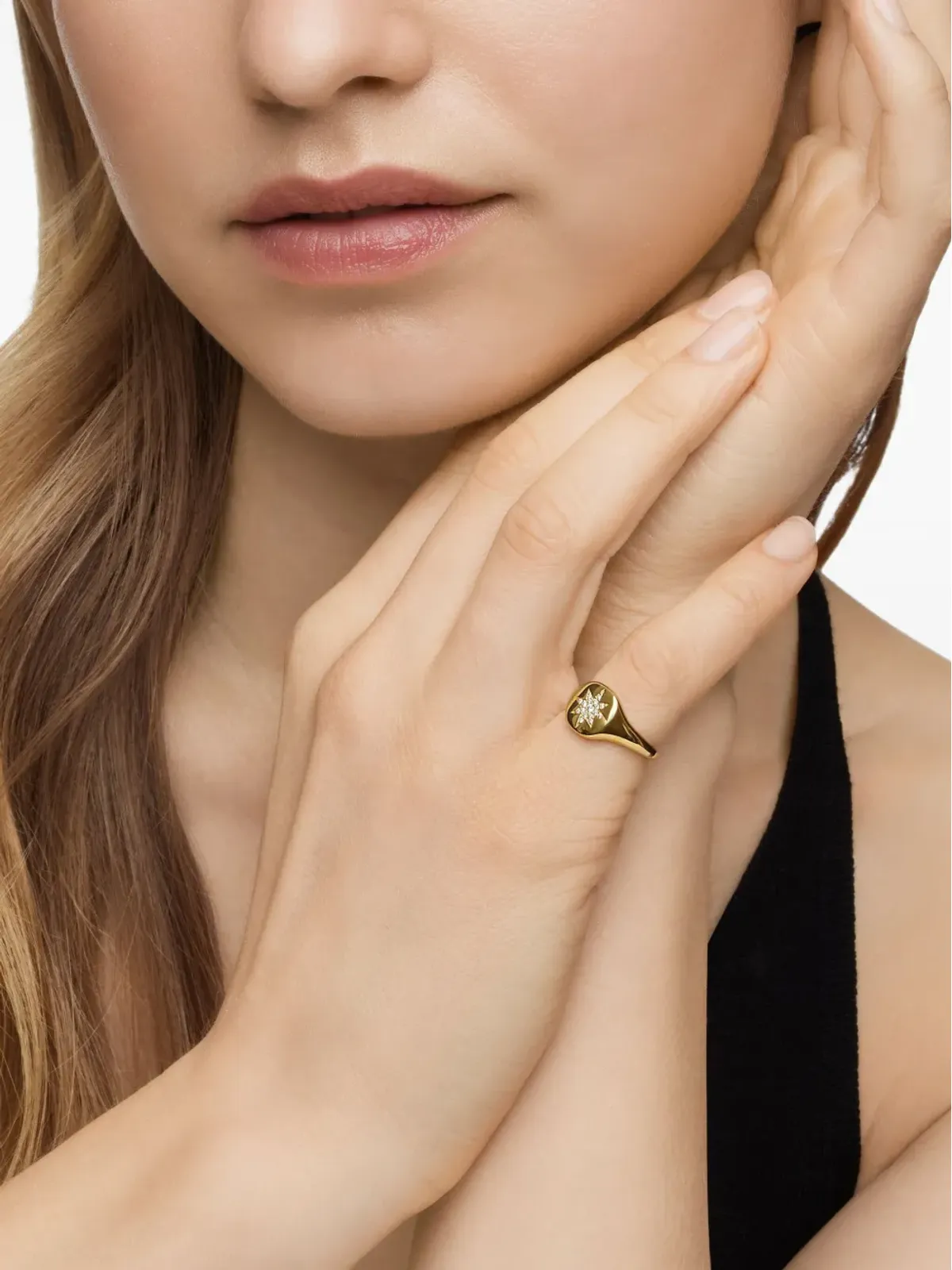 David Yurman Cable Collectibles コンパス ダイヤモンド ピンキーリング - 画像3