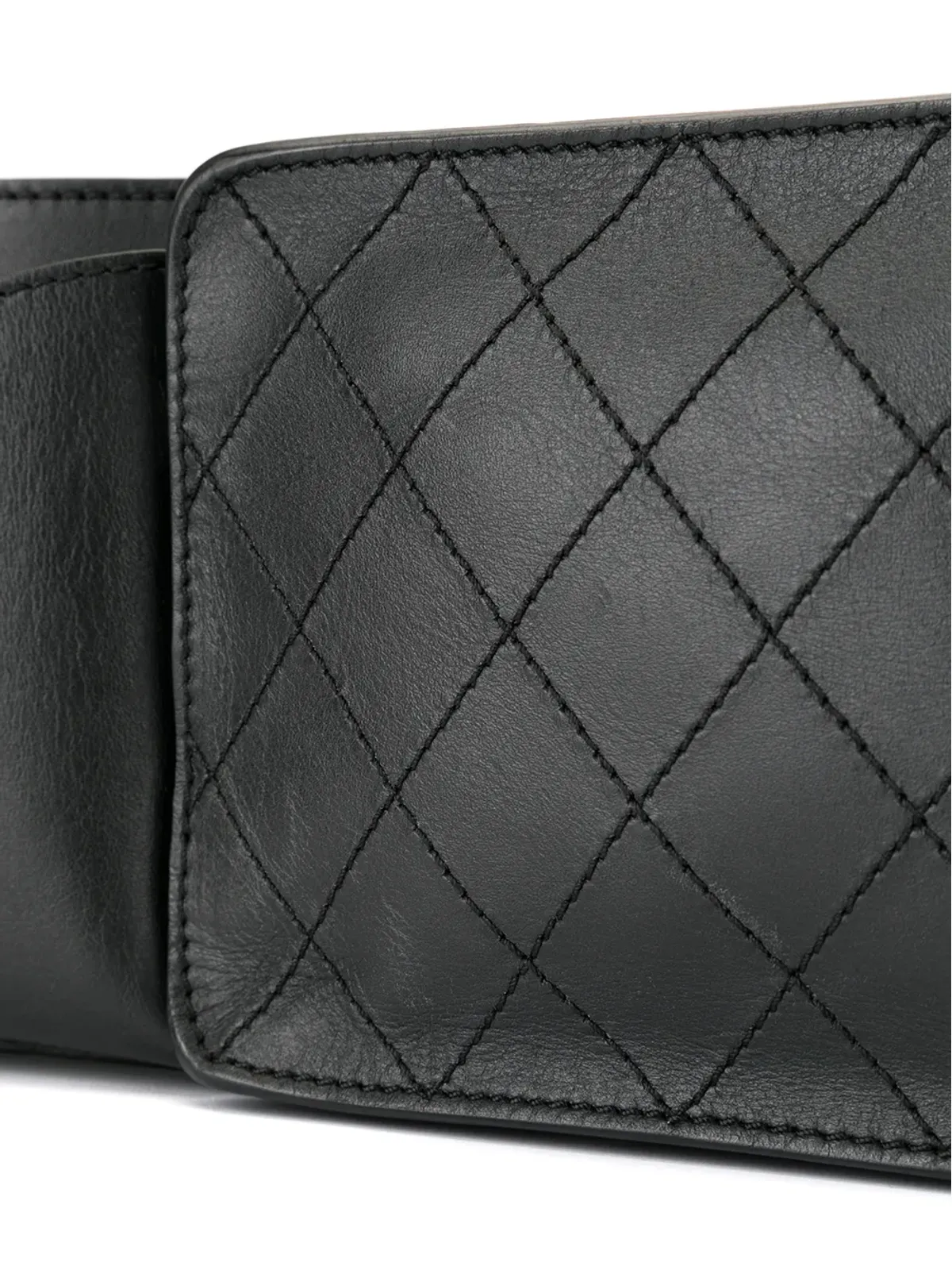 CHANEL Vintage Uniformキルテッド バムバッグ ウエストポーチ - 画像4