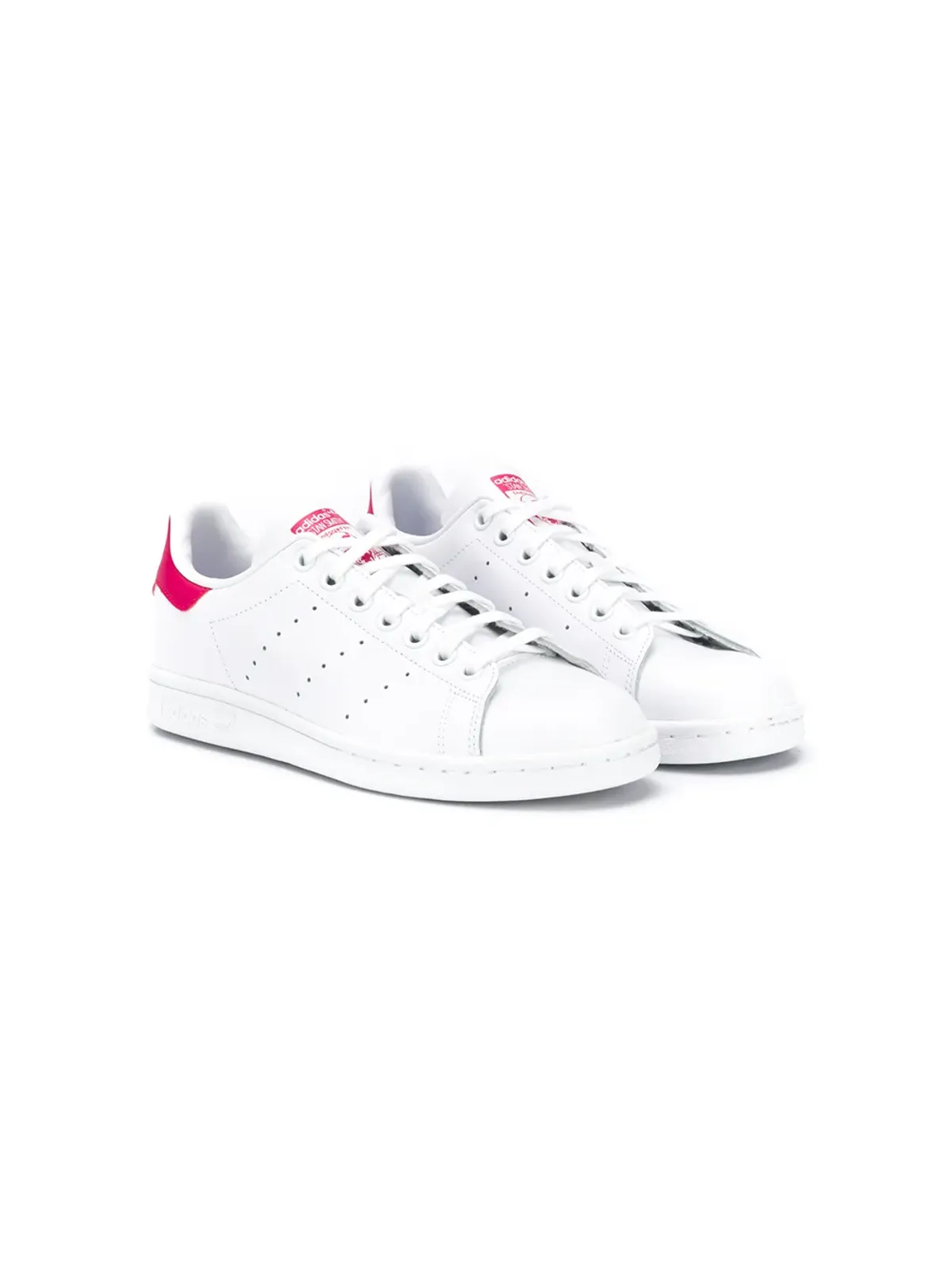 adidas Kids Stan Smith low-top sneakers - White - 画像1