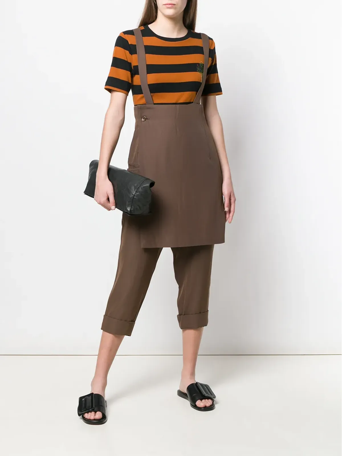 Yohji Yamamoto Pre-Owned サロペットパンツ - 画像2