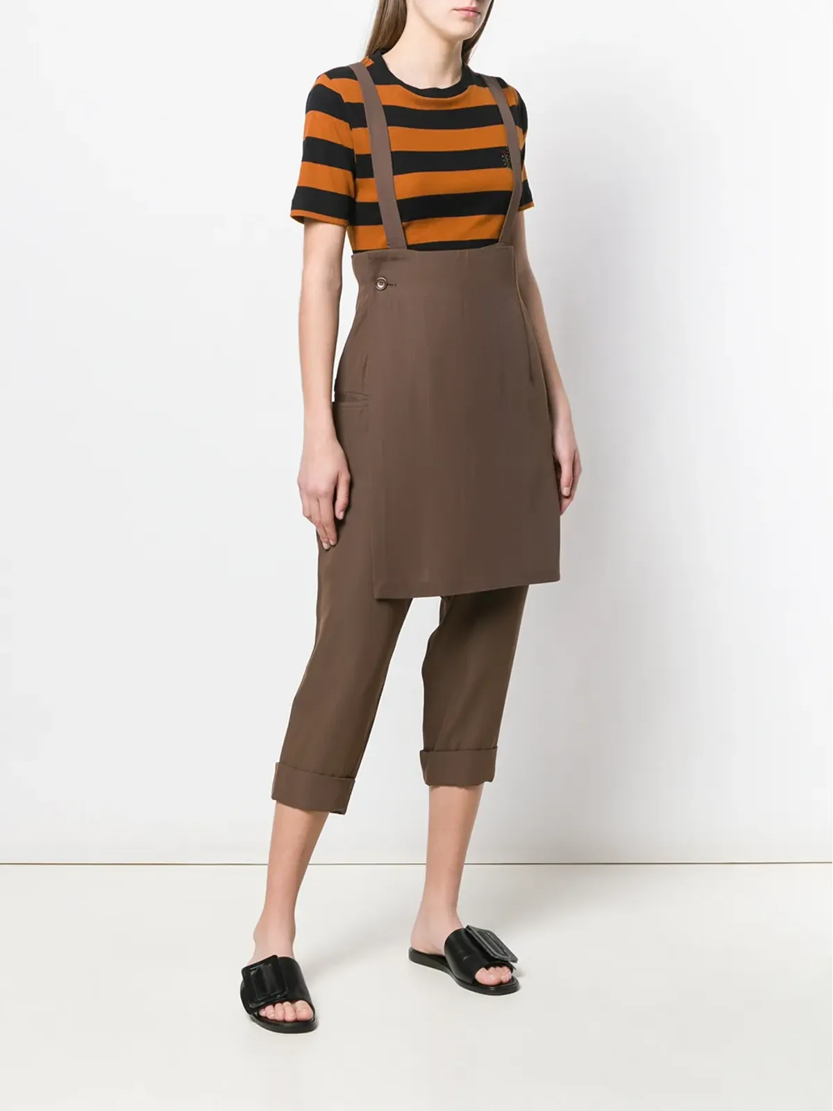 Yohji Yamamoto Pre-Owned サロペットパンツ - 画像3