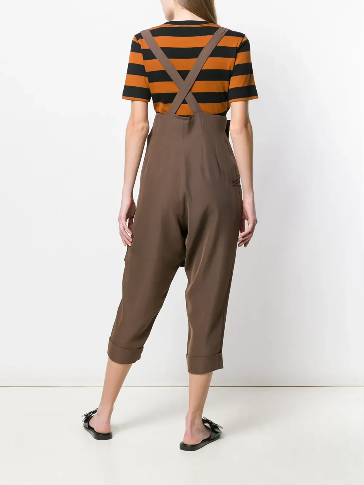 Yohji Yamamoto Pre-Owned サロペットパンツ - 画像4