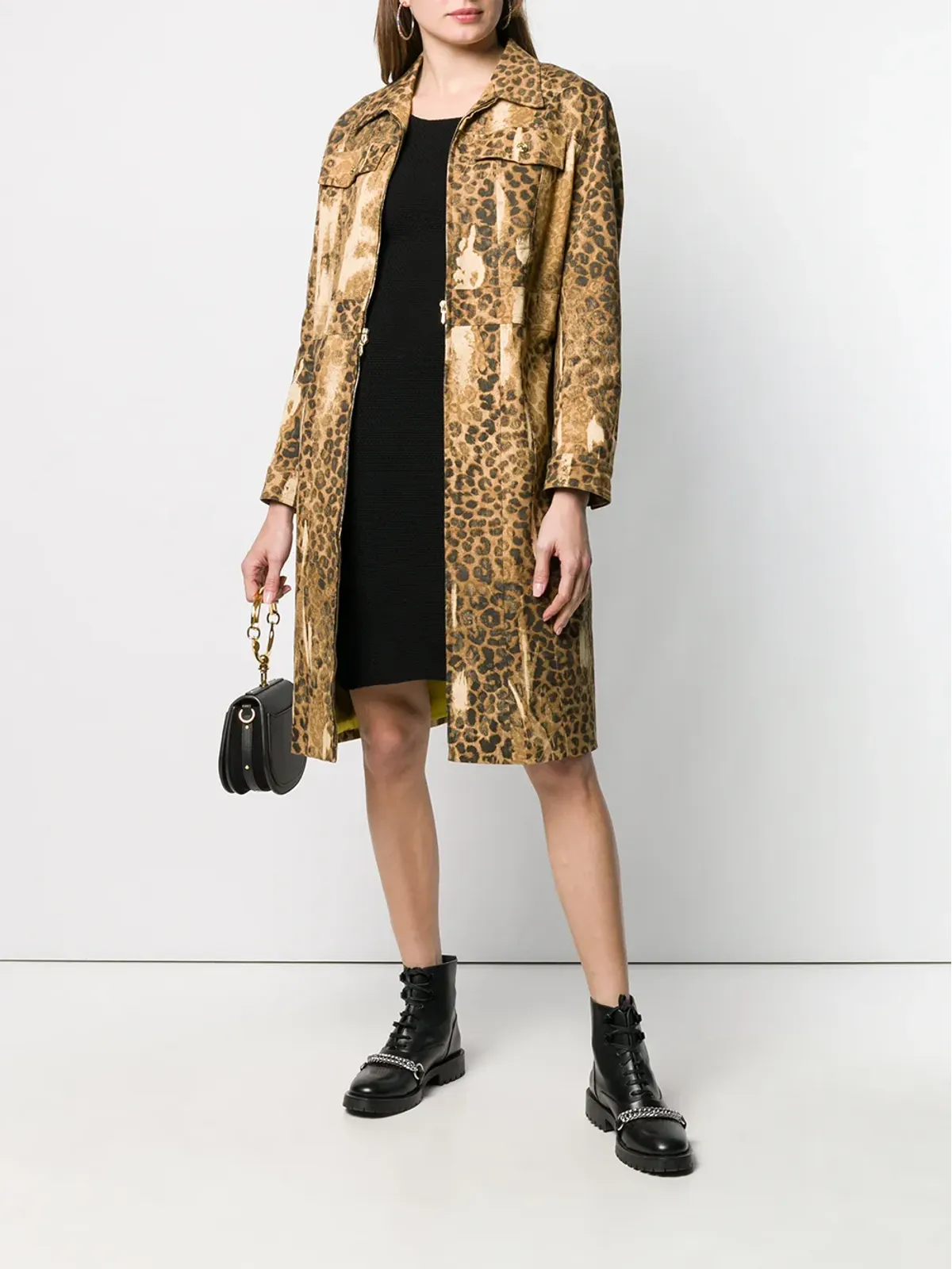 Christian Dior Pre-Owned レオパードプリントコート - 画像2