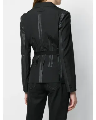 Jean Paul Gaultier Pre-Owned 付属ディテール付きブレザー ブラック - サムネイル4