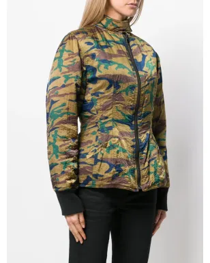 Jean Paul Gaultier Pre-Owned 迷彩柄パデッドジャケット - グリーン - サムネイル3
