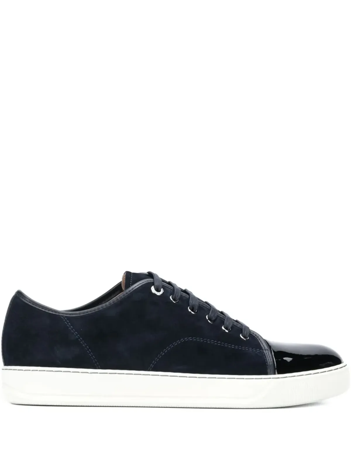 Lanvin トゥキャップスニーカー ブルー - 画像1