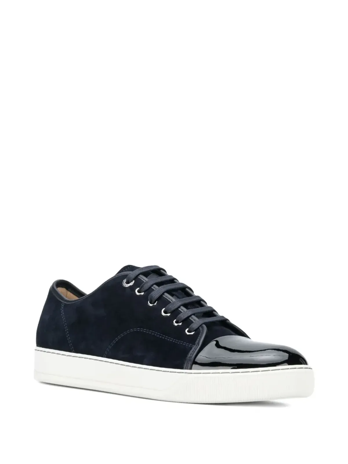 Lanvin トゥキャップスニーカー ブルー - 画像2