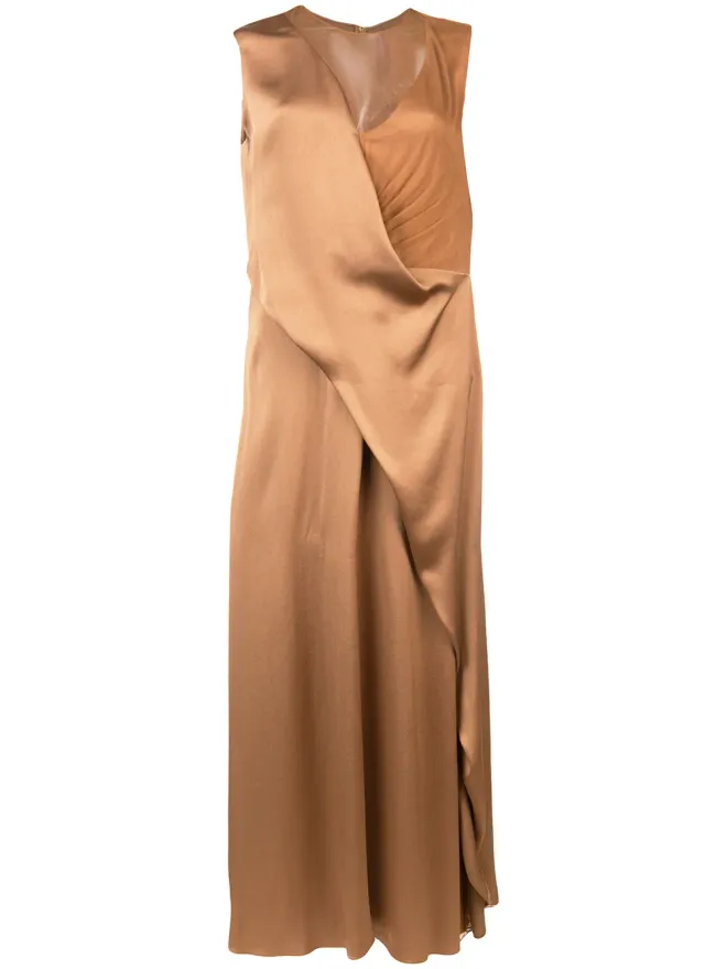 Sies Marjan Sies Marjan ドレープ ロングドレスの商品画像