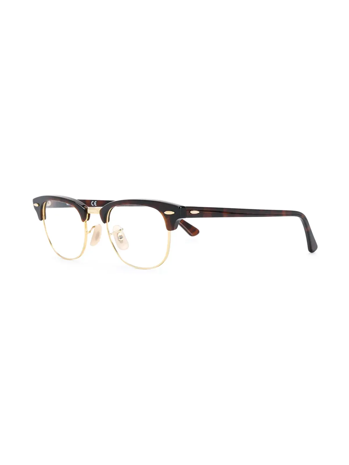 Ray-Ban Dフレーム眼鏡（ブラウン） - 画像2