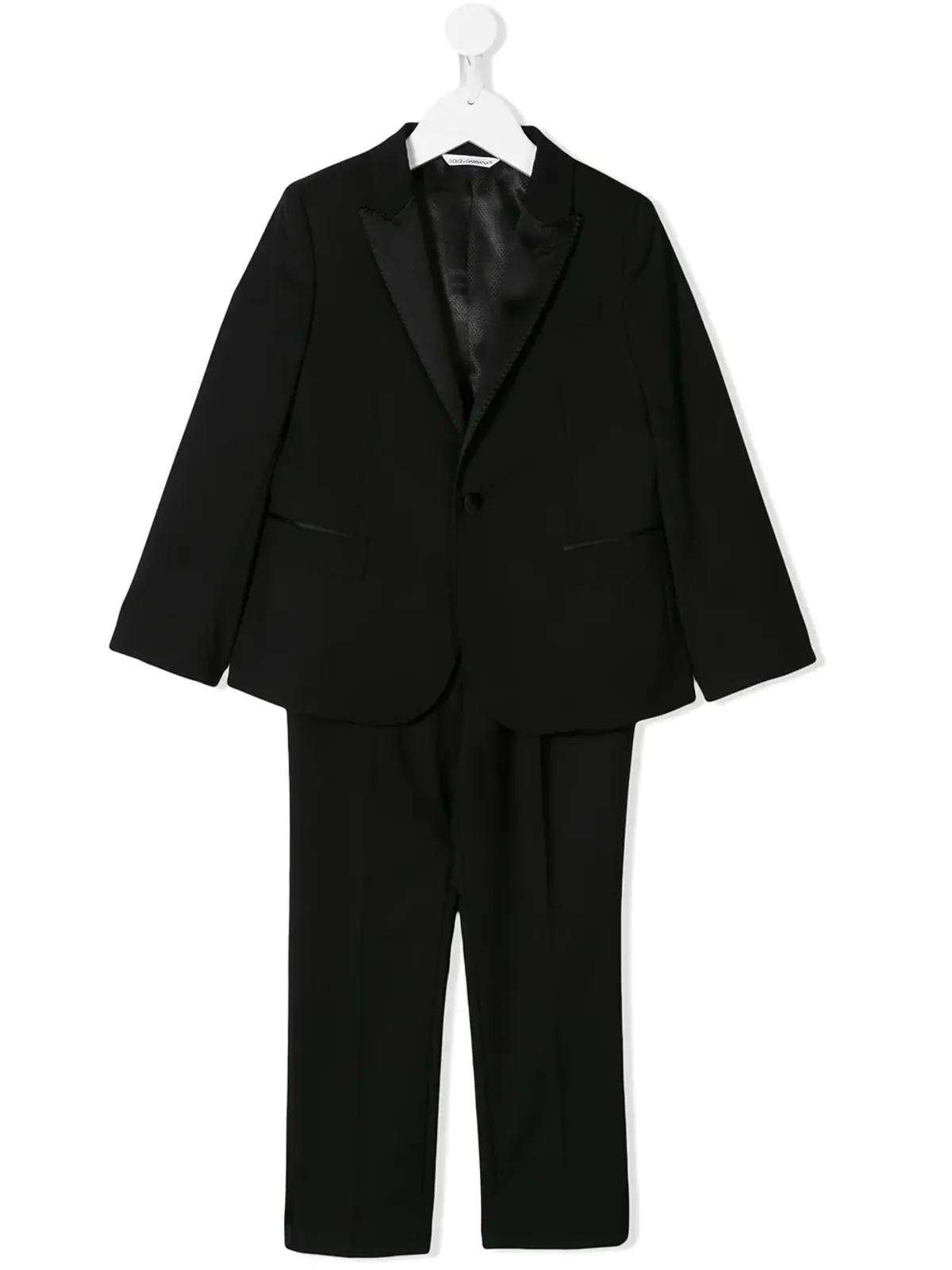 Dolce & Gabbana Kids シングルブレスト タキシードスーツ - 画像1