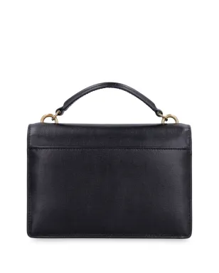 Saint Laurent カサンドラ レザー クロスボディバッグ - ブラック - サムネイル2