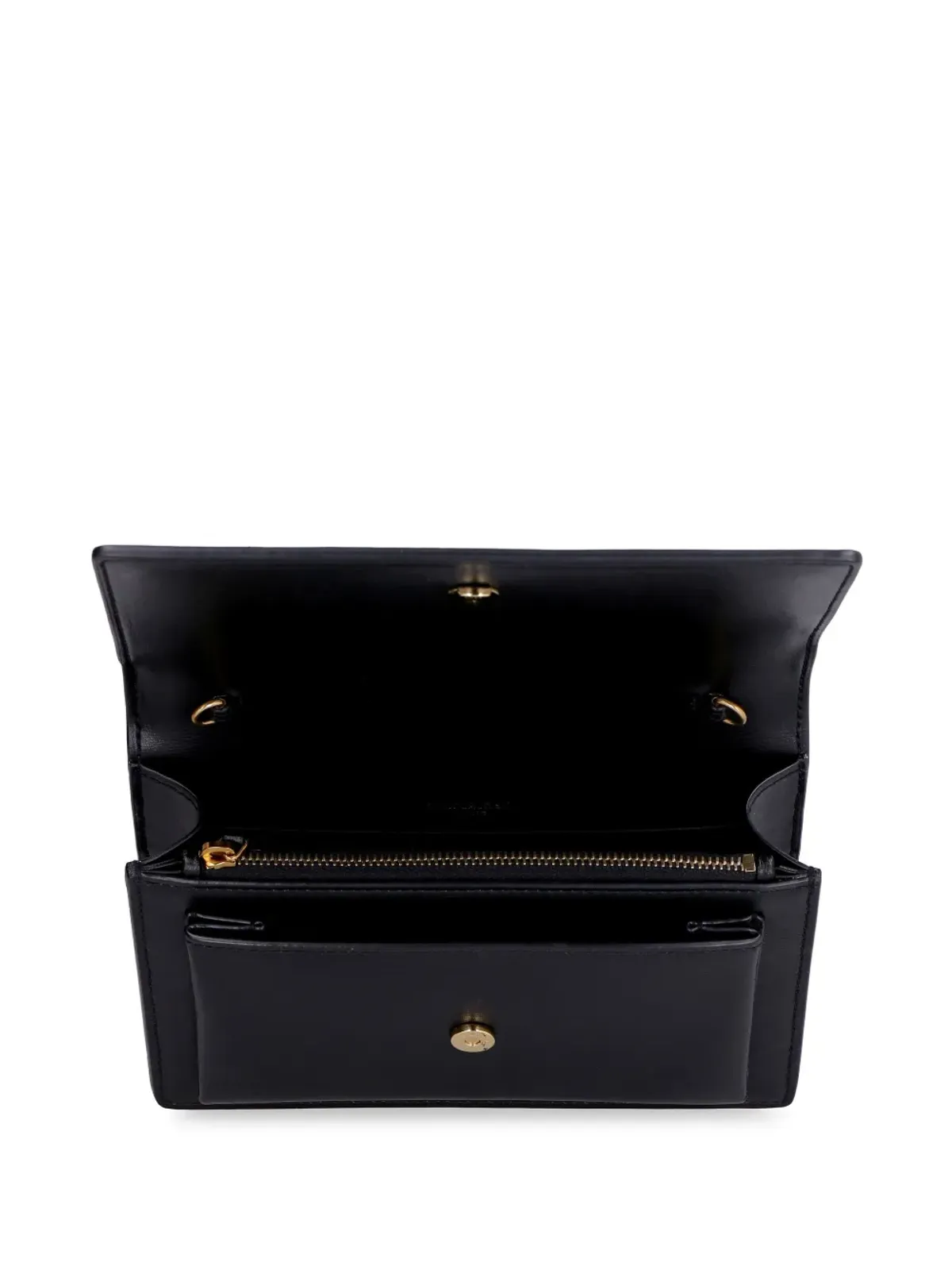 Saint Laurent カサンドラ レザー クロスボディバッグ - ブラック - 画像4