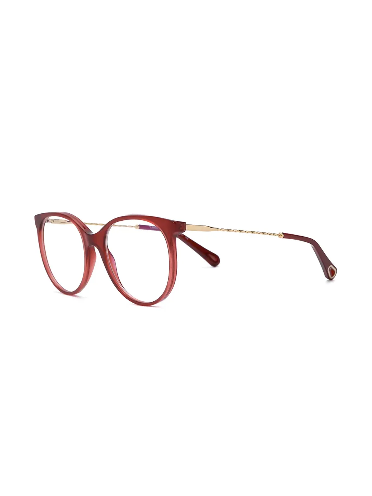 Chloé Eyewear ラウンドフレーム眼鏡 - 画像2