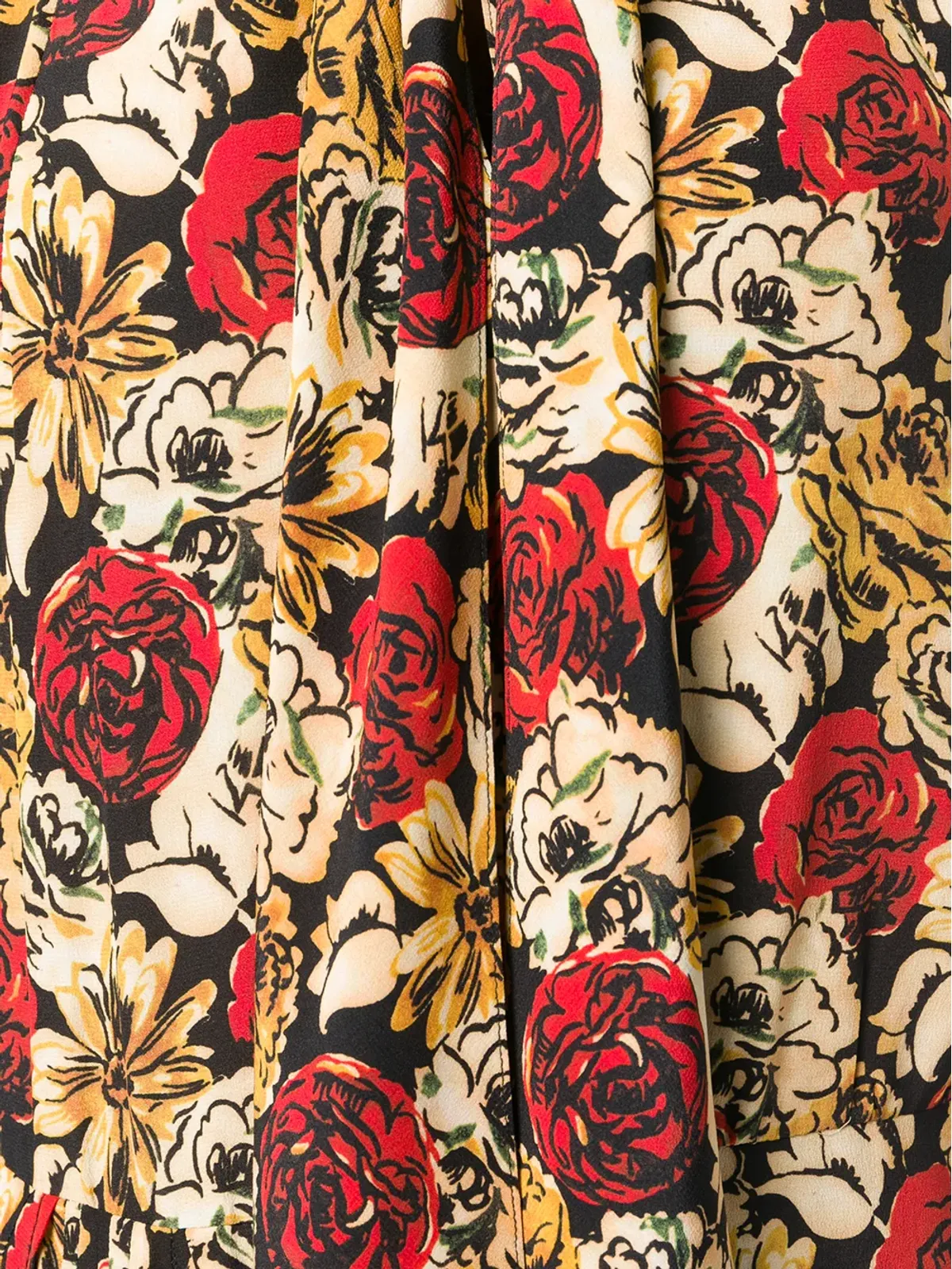Prada プリント柄シルクのルーズドレス - 画像5