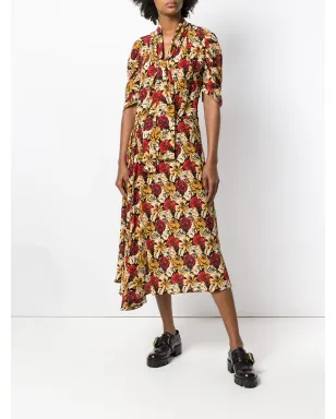 Prada プリント柄シルクのルーズドレス - サムネイル2