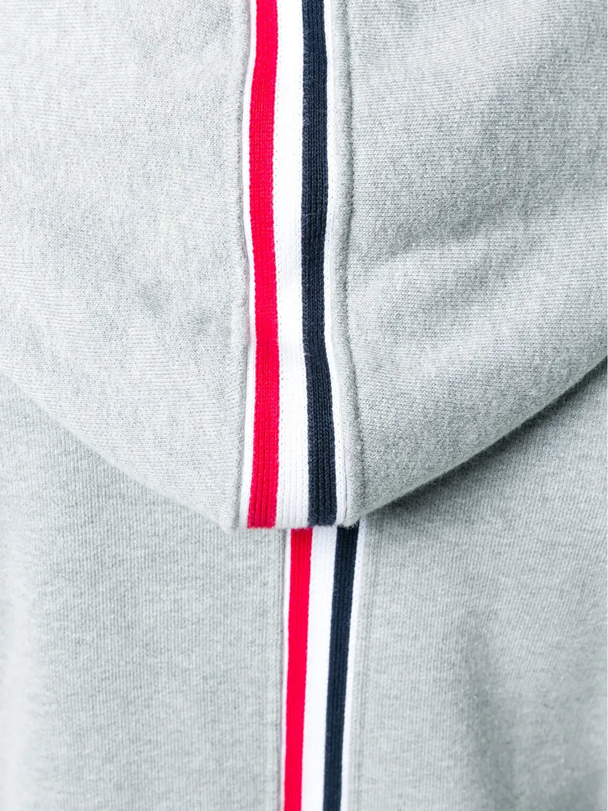 Thom Browne ストライプジップアップフーディ - 画像5