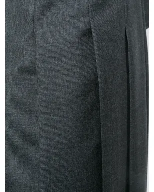Thom Browne クラシックライスプリーツスカート グレー - サムネイル5
