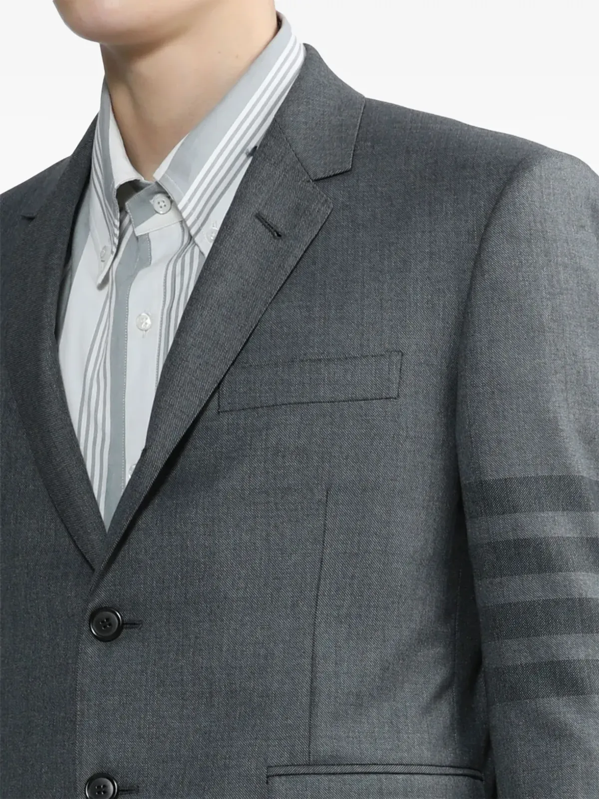 Thom Browne 4バー・シングルブレストブレザー - 画像5