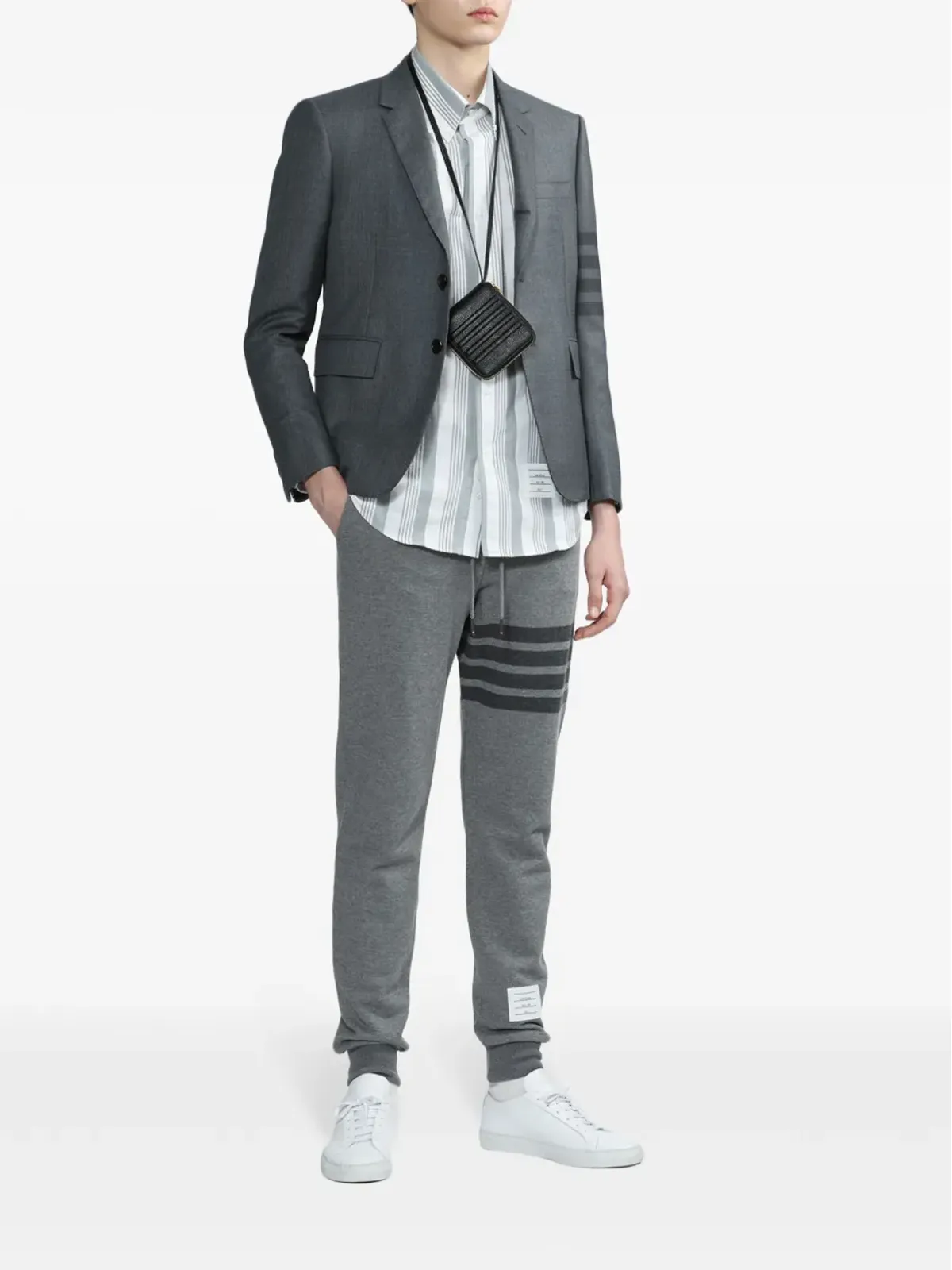 Thom Browne 4バー・シングルブレストブレザー - 画像2