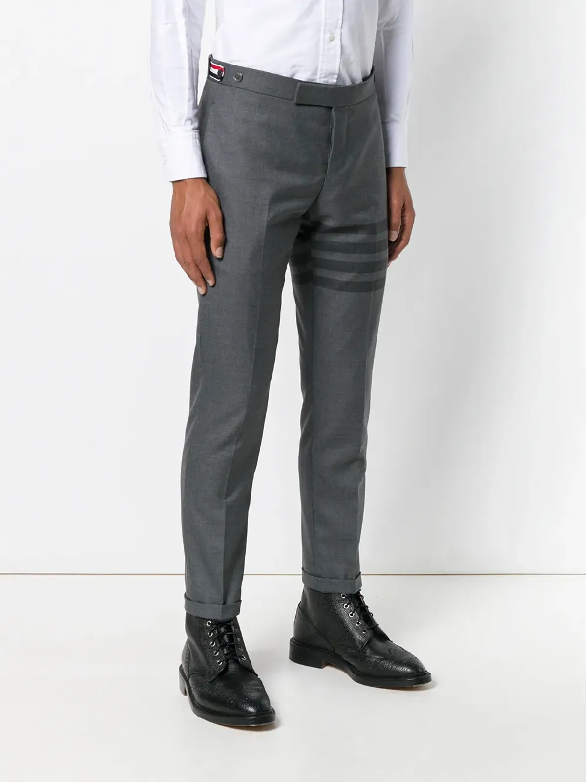 Thom Browne 4バー・スキニーフィット・トラウザー - 画像3
