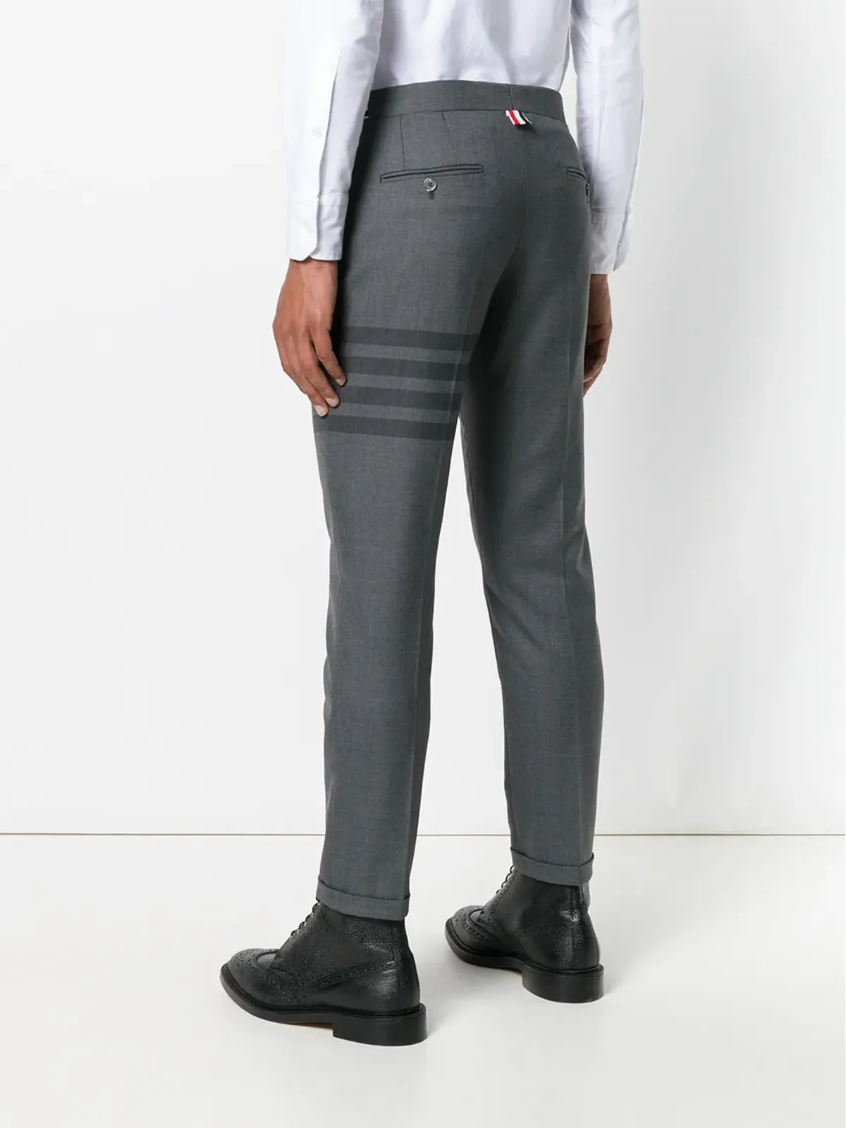 Thom Browne 4バー・スキニーフィット・トラウザー - 画像4